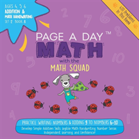 Page a Day Math Addition & Math Handwriting Book 8 Set 2