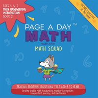 Page a Day Math, Math Handwriting Introduction Book 2