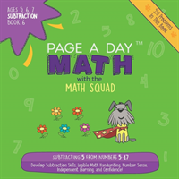 Page A Day Math Subtraction Book 6