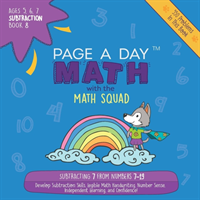 Page a Day Math Subtraction Book 8