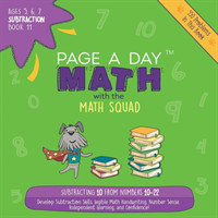 Page a Day Math Subtraction Book 11