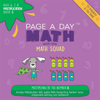 Page a Day Math Multiplication Book 8