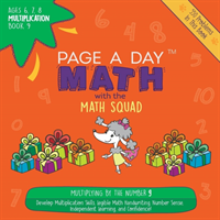 Page a Day Math Multiplication Book 9