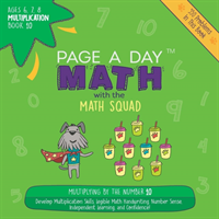 Page a Day Math Multiplication Book 10