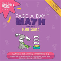 Page a Day Math Subtraction & Counting Book 4