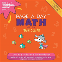 Page a Day Math Subtraction & Counting Book 5