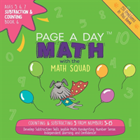 Page a Day Math Subtraction & Counting Book 6