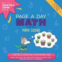 Page a Day Math Subtraction & Counting Book 8