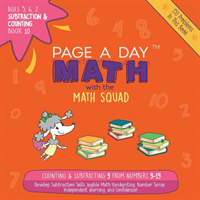 Page a Day Math Subtraction & Counting Book 10