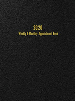 2020 Weekly & Monthly Appointment Book