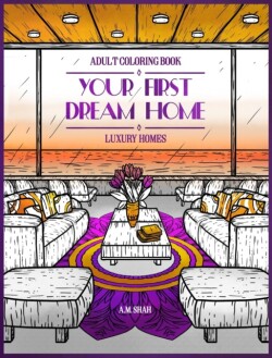 Adult Coloring Book Luxury Homes