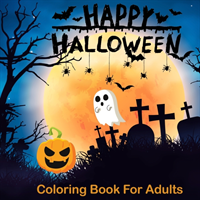 Happy Halloween Coloring Books For Adults