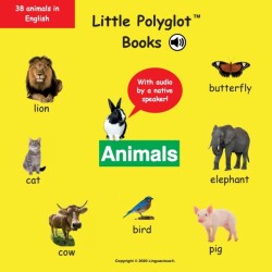 Animals English Vocabulary Picture Book (with Audio by a Native Speaker!)