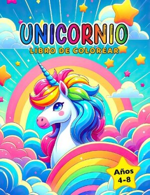 Unicornio libro de colorear