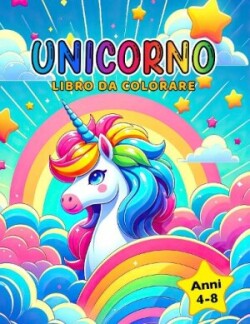 Unicorno libro da colorare