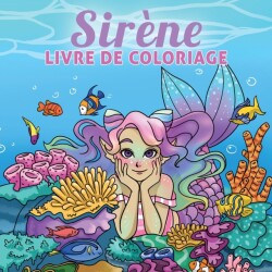 Sirene livre de coloriage