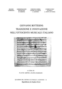 Giovanni Bottesini - Tradizione e Innovazione Nell'ottocento Musicale Italiano