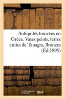 Antiquités Trouvées En Grèce. Vases Peints, Terres Cuites de Tanagra, Bronzes, Poids Grecs Vente