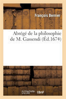 Abr�g� de la Philosophie de M. Gassendi (�d.1674)