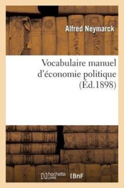 Vocabulaire Manuel d'Économie Politique