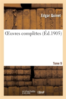 Oeuvres Complètes Tome 9