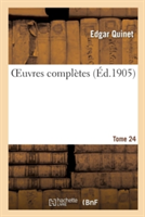 Oeuvres Complètes Tome 24