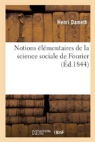 Notions Élémentaires de la Science Sociale de Fourier