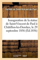 Inauguration de la Statue de Saint-Vincent de Paul À Châtillon-Les-Dombes, Le 29 Septembre 1856