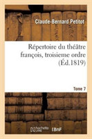 R�pertoire Du Th��tre Fran�ois, Troisieme Ordre