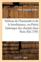 Tableau de l'Humanité Et de la Bienfaisance, Précis Historique Des Charités Qui Se Font Dans Paris