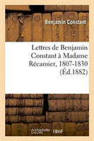 Lettres � Madame R�camier, 1807-1830