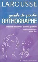Larousse Guide De Poche Orthographe
