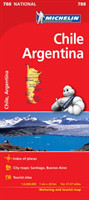 Chile Argentina - Michelin National Map 788
