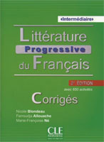 Litterature progressive fr Intermediaire Corriges 2-e