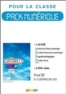 Latitudes niveau 1 - pack numerique USB+DVD