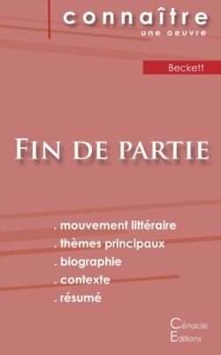 Fiche de lecture Fin de partie de Beckett (Analyse littéraire de référence et résumé complet)