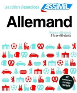 Coffret Cahiers d'exercices ALLEMAND Débutants + Faux-débutants