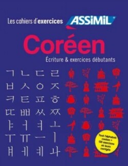 Coffret Cahiers d'exercices CORÉEN ecriture + debutants