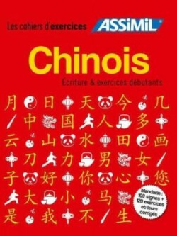 Coffret Cahiers d'exercices CHINOIS ecriture + debutants