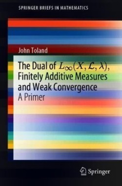 Dual of L∞(X,L,λ), Finitely Additive Measures and Weak Convergence