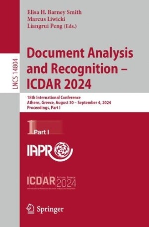 Document Analysis and Recognition - ICDAR 2024