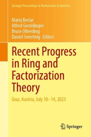 Recent Progress in Ring and Factorization Theory