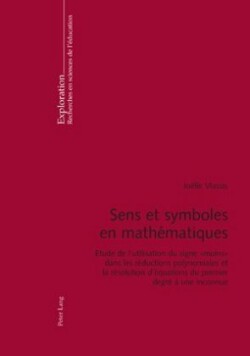 Sens Et Symboles En Mathématiques