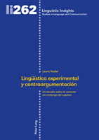 Lingue�stica experimental y contraargumentaci�n Un estudio sobre el conector del espanol