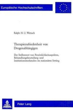 Therapiezufriedenheit Von Drogenabhaengigen