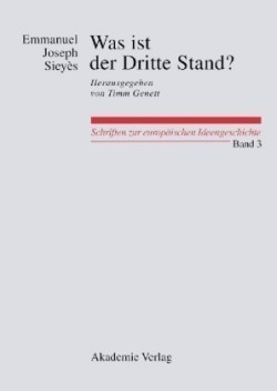 Was Ist Der Dritte Stand? Ausgew�hlte Schriften