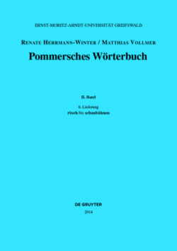 Pommersches Wörterbuch, Bd. BAND II, 6. Lieferung, rösch bis schaubåhnen