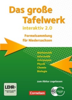 Das große Tafelwerk interaktiv 2.0 - Formelsammlung für die Sekundarstufen I und II - Niedersachsen