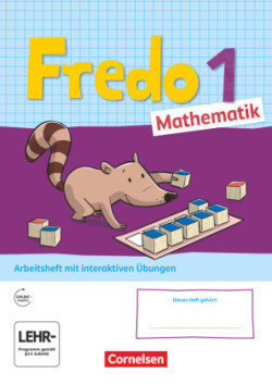 Fredo - Mathematik - Ausgabe A - 2021 - 1. Schuljahr Arbeitsheft mit interaktiven Übungen auf scook.de - Mit Stickerbogen