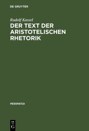 Text der aristotelischen Rhetorik
